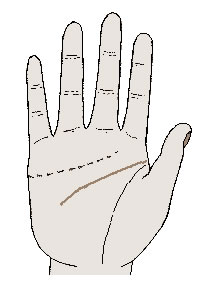 婚姻预测,手相智慧线看谋略