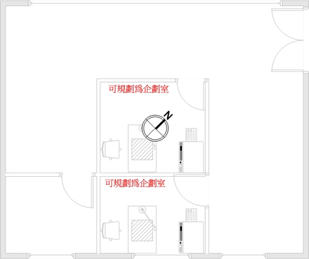 企划室研发部门办公室风水布局与方位