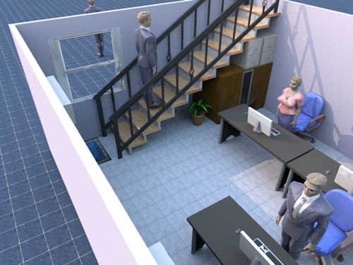 办公桌位于楼梯下的化解方法