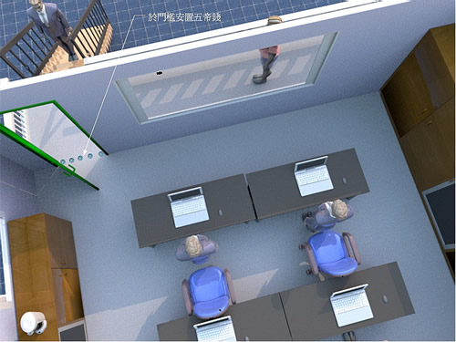 办公室正对下楼梯的化解方法