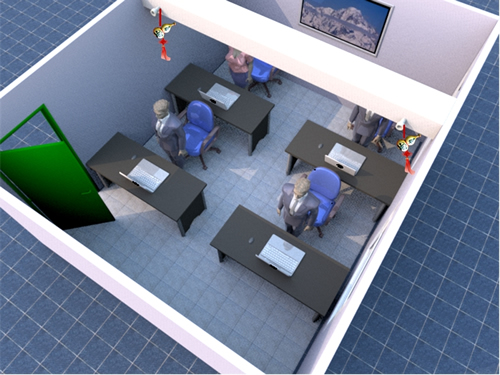 梁压办公桌的风水化解方法图解