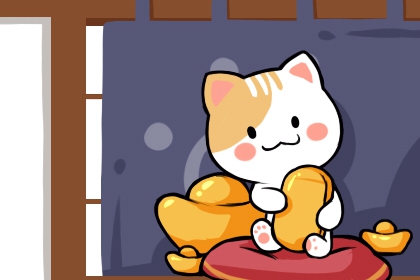 招财猫颜色寓意风水 金猫招财