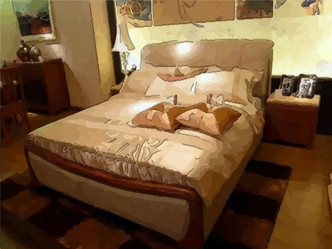 床和大门风水好 床与大门相对的不利影响