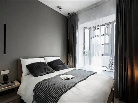 卧室出门对着墙风水情况如何