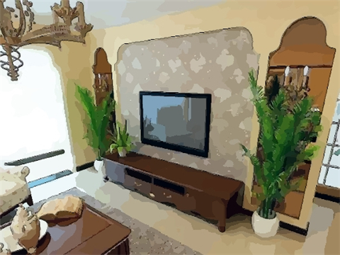 客厅摆放植物风水位置