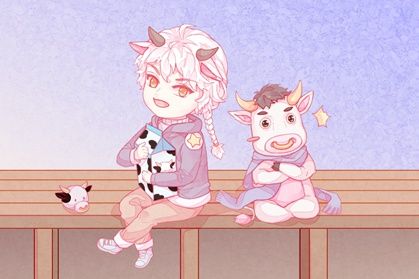 Q版牛牛 1-7 本命运势:2021年属牛女九月几号生孩子好