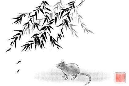 水墨国风 生肖1.0 鼠1 (无字) 1984的鼠一生婚姻状况 一生几次婚姻