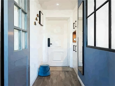 门对镜子好不好 对风水有何影响