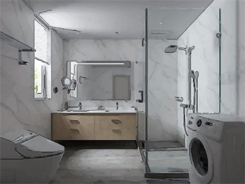 入门见卫生间如何化解