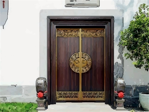 农村自建房大门风水有何讲究