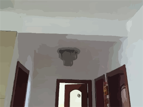 横梁压门图片 横梁压门对风水的影响