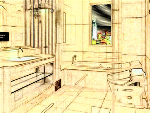 住宅风水分析 卫生间在中央对风水好吗