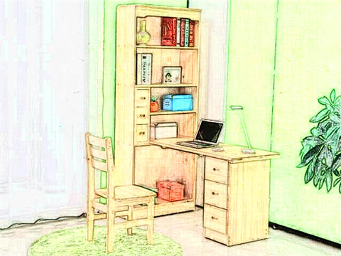 书桌的摆放的正确图片 书桌如何摆放