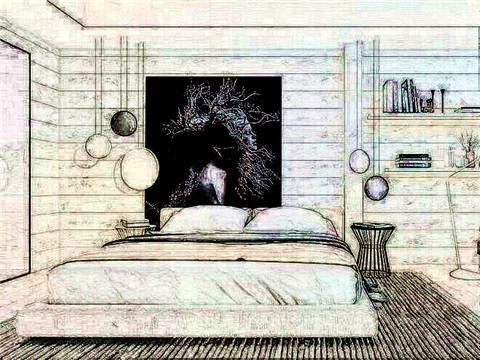 房门冲床头图片大全 对风水有何影响