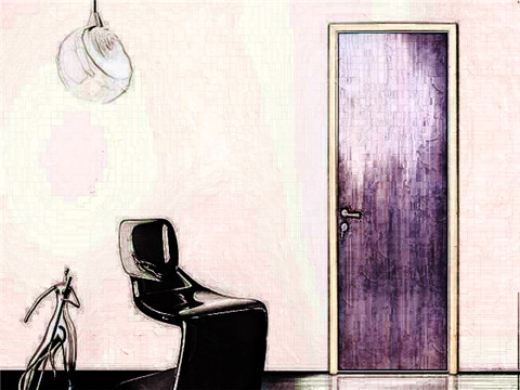 房门对房门怎么化解