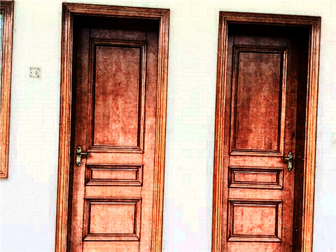 房门对房门好不好有什么方法化解