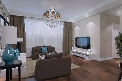 客厅地板颜色选择有哪些风水知识